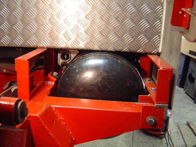 LPG tank fitted